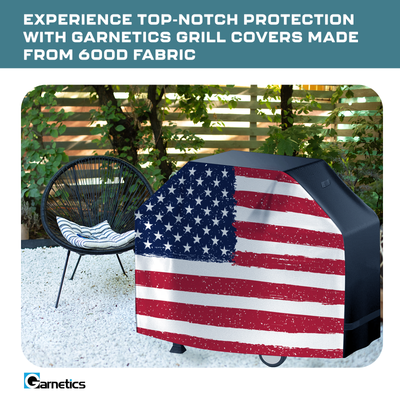 US Flag - Grill Cover Durable & Convenient for Outdoor Grill