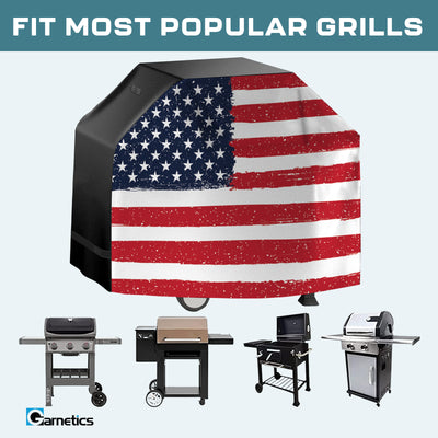 US Flag - Grill Cover Durable & Convenient for Outdoor Grill